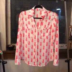 Pink Pineapple - Express Button up